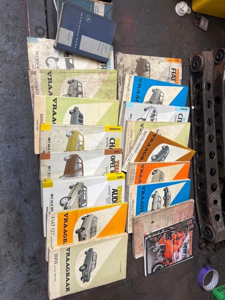 Vraagbaak Auto Diverse Modellen - Oude Auto Boeken, Ophalen
