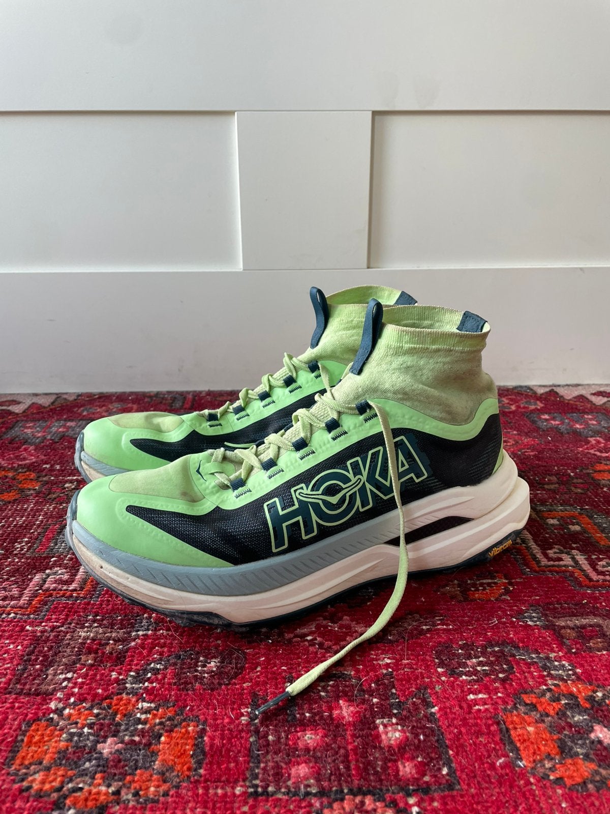 Hoka Tekton X3 Carbon Trail Running Shoes 45, Overige merken, Gebruikt, Hardloopschoenen, Ophalen of Verzenden