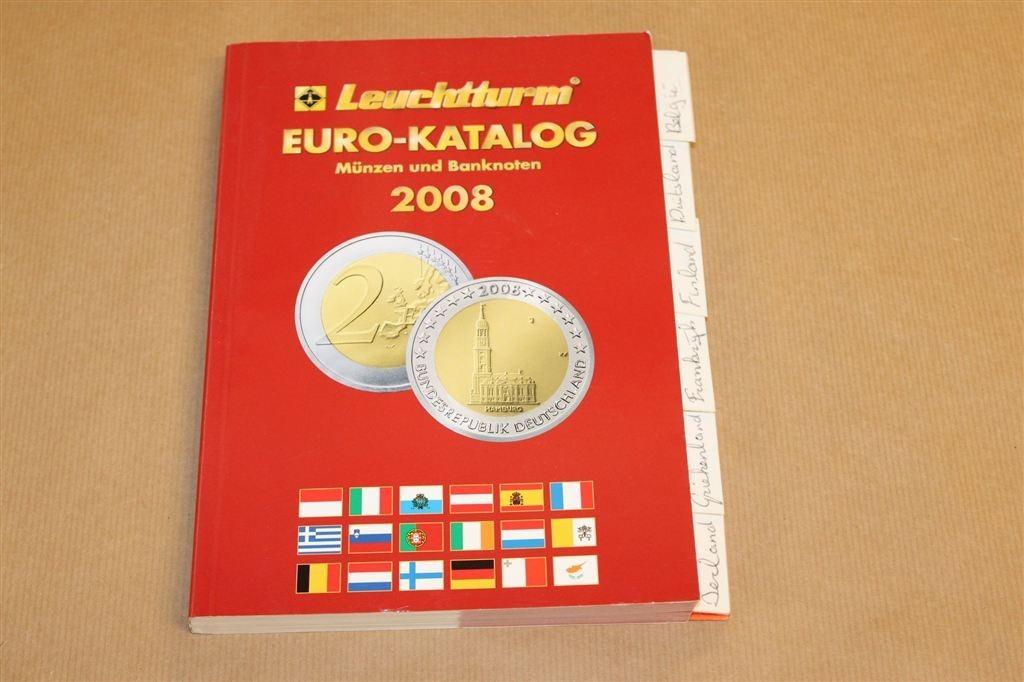 Euro-Katalog Leuchtturm — Munten & Bankbiljetten 2008, Ophalen of Verzenden, Verzamelmap