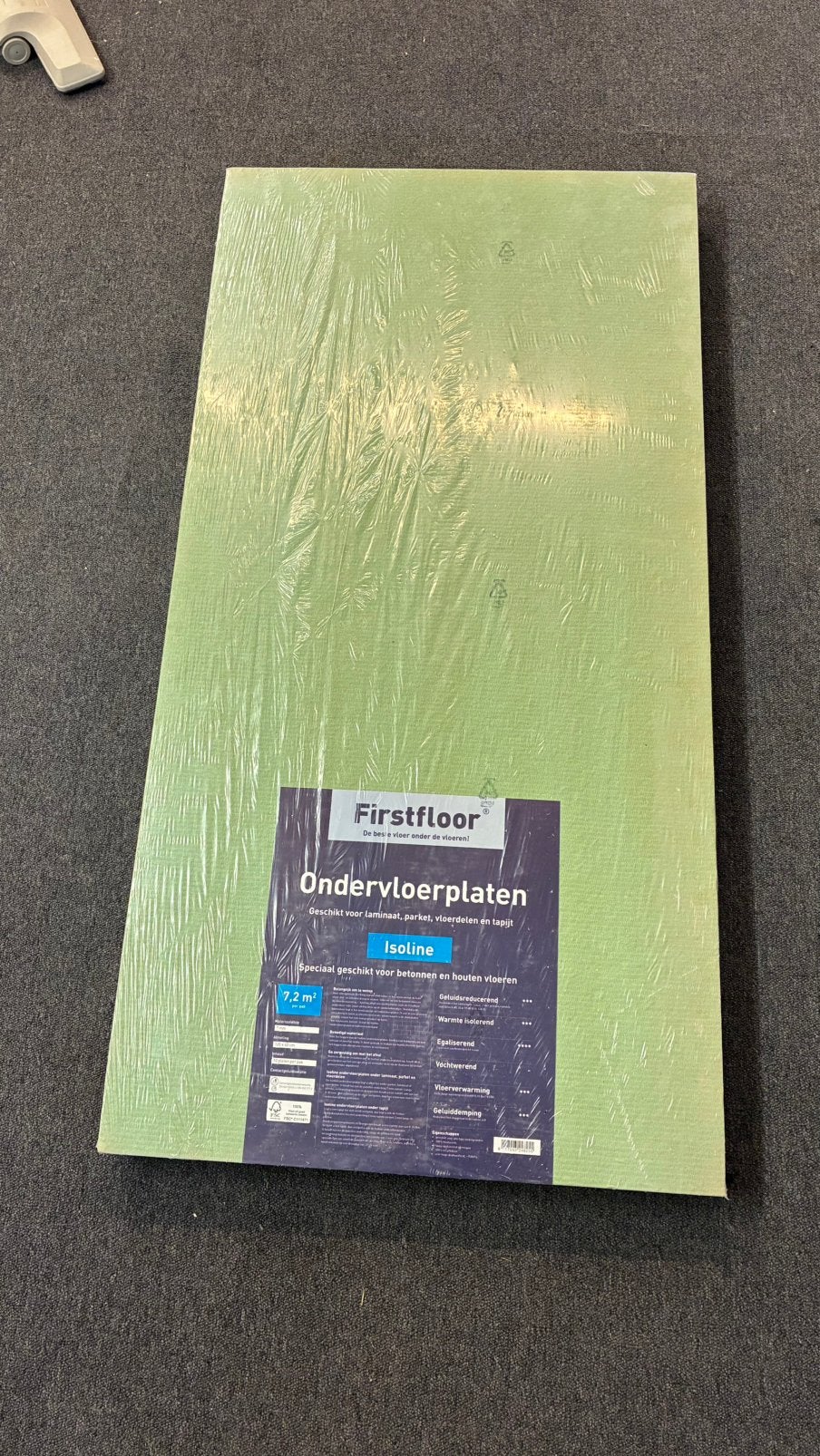 Firstfloor Isoline ondervloerplaten 28,8m2, Ophalen, Overige materialen, 30 cm of meer, 50 tot 150 cm