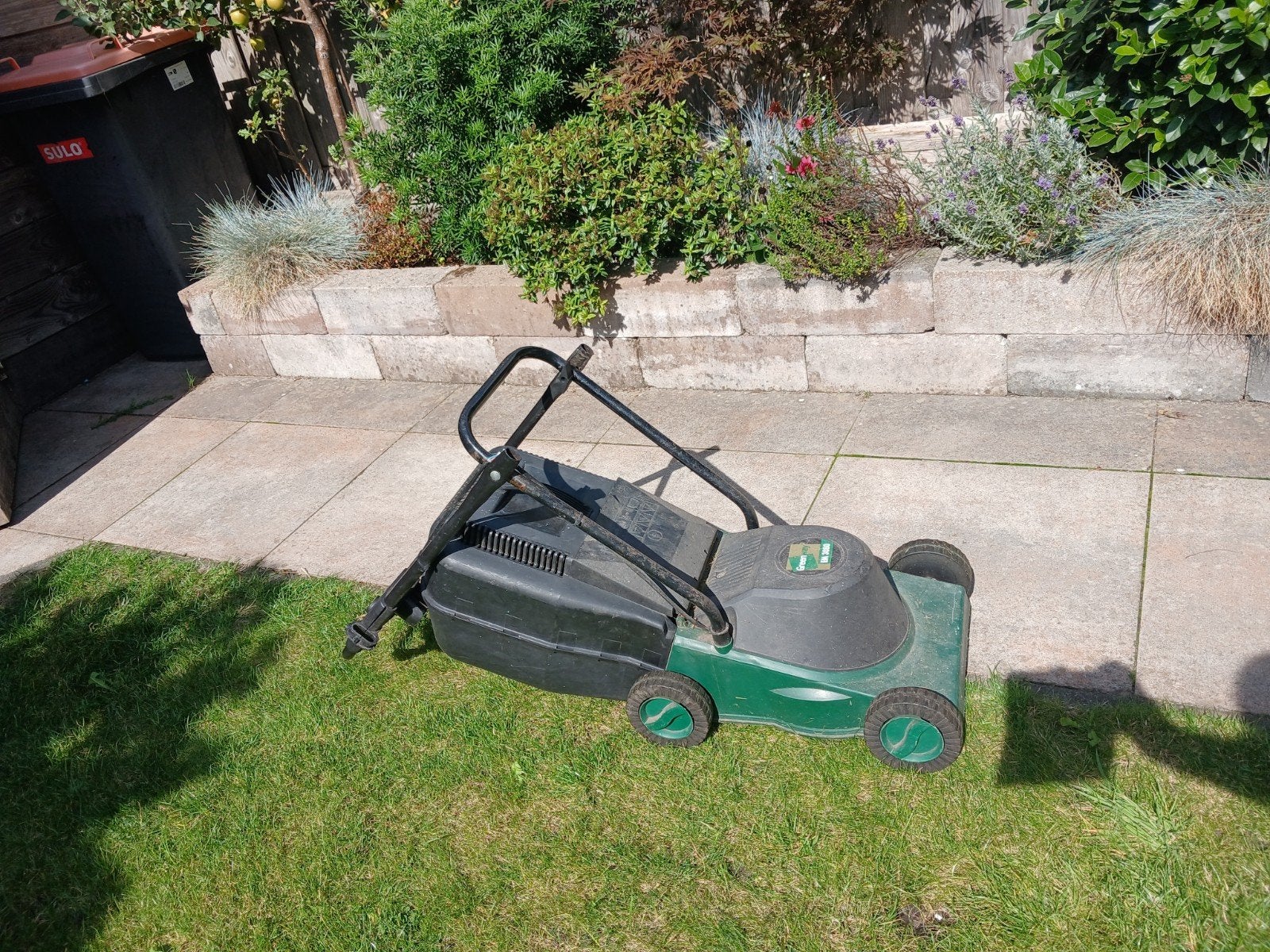 Greenway elektrische grasmaaier met opvangbak, Tuin en Terras, Ophalen, Gebruikt