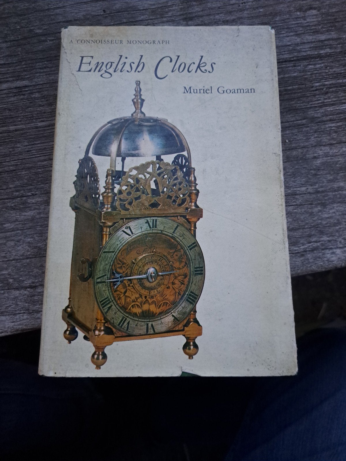 English Clocks - A Connoisseur Monograph - Muriel Goaman, Ophalen of Verzenden