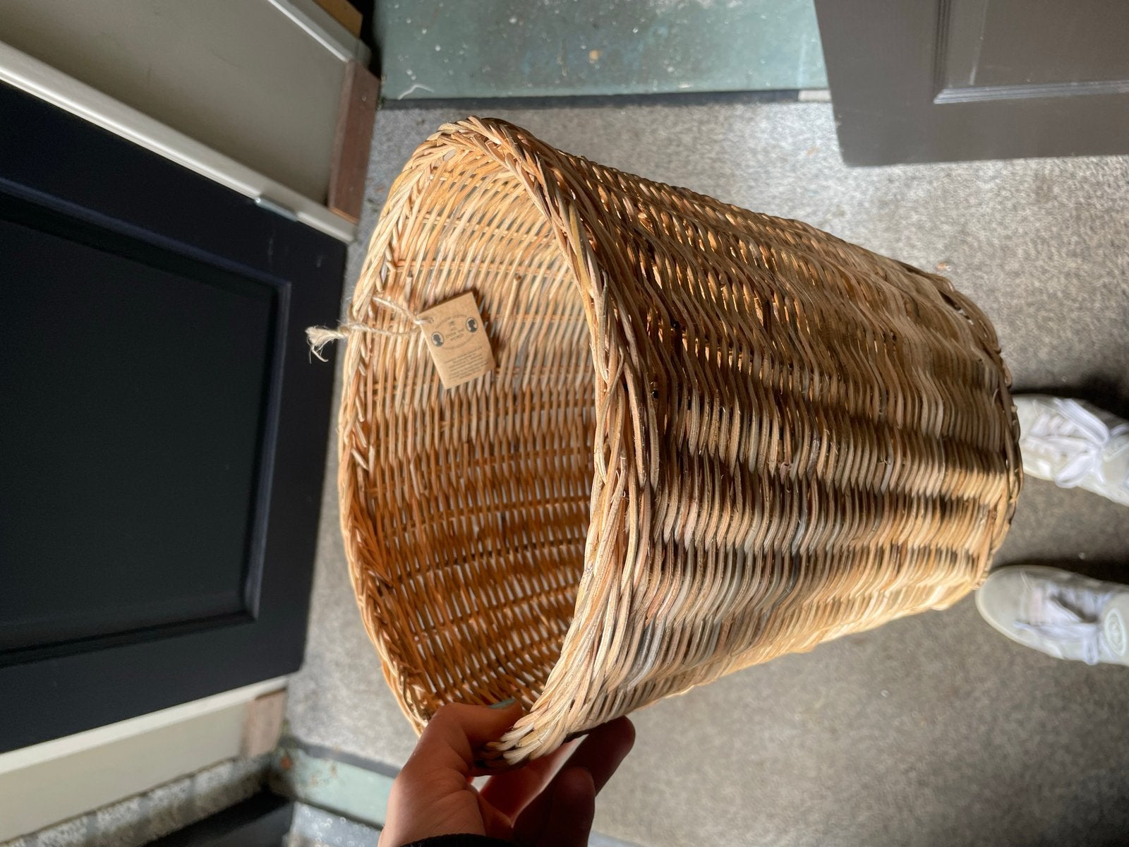 Decoratieve Rietmand van Søstrene Grene, Ophalen, Mand, Rond, Nieuw