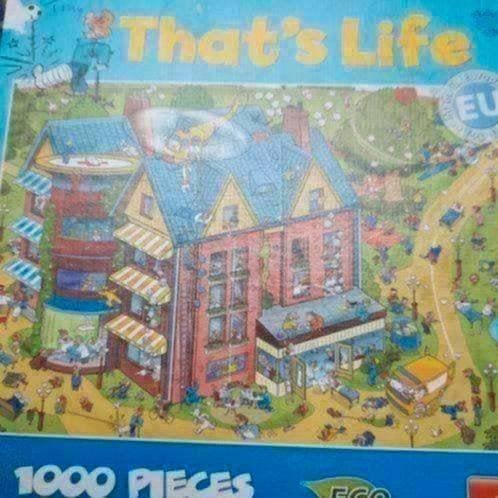 Puzzel 1000, Verzenden, 500 t/m 1500 stukjes, Zo goed als nieuw, Legpuzzel