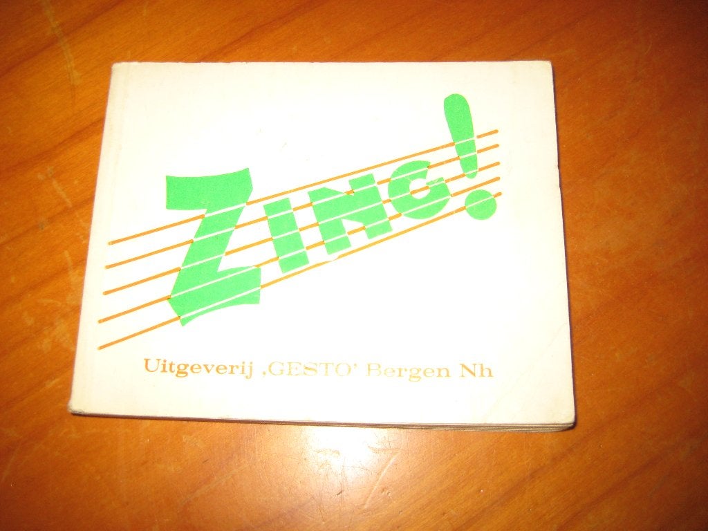 Zing!, Boeken, Ophalen of Verzenden, Zo goed als nieuw, Overige onderwerpen