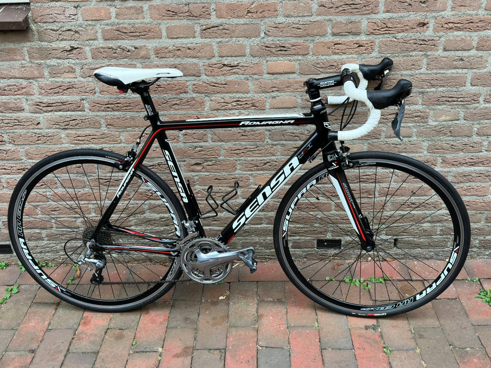 Sensa Romagna Racefiets, Aluminium, Zo goed als nieuw, Meer dan 20 versnellingen, 53 tot 57 cm