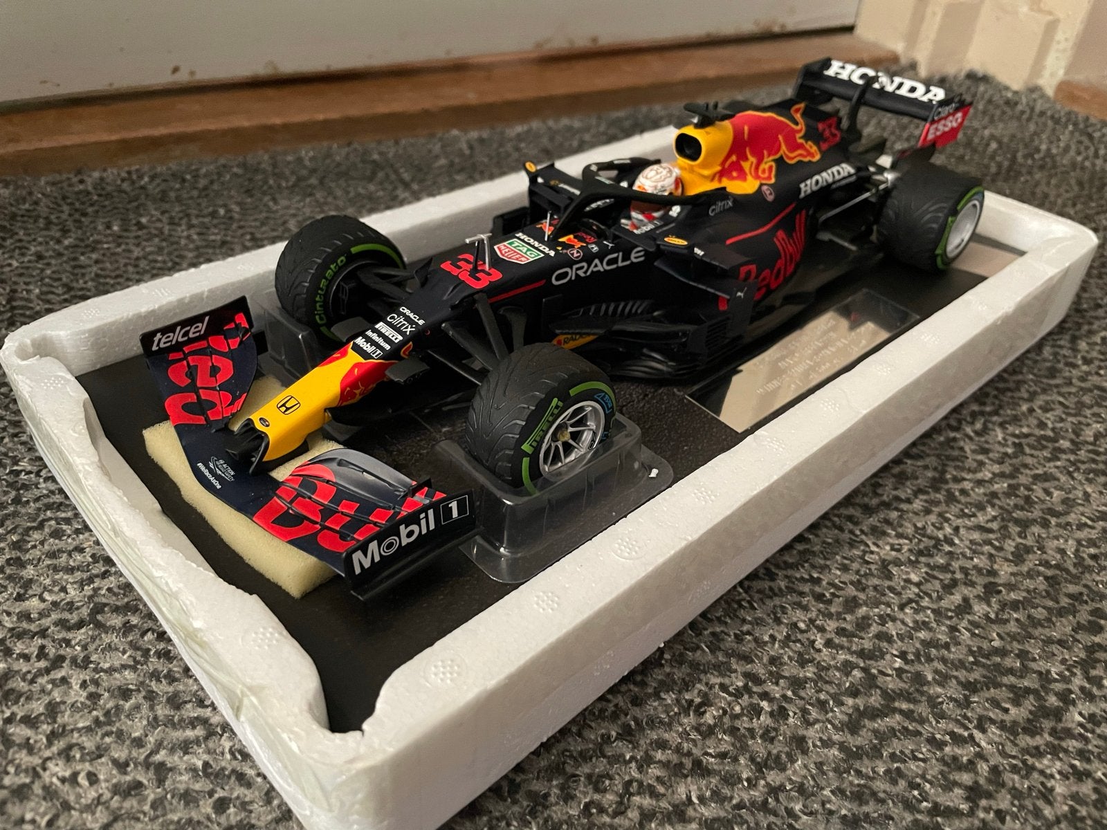 Max Verstappen RB16B GP van imola 2021 1:18 Nr.047/500, Verzenden, Nieuw, Auto, MiniChamps