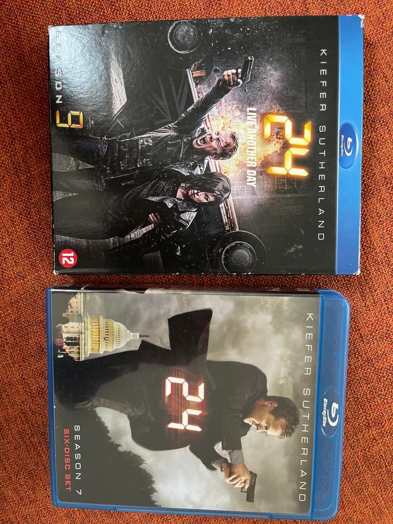 24: Live Another Day ( Seizoen 9) & Seizoen 7 Blu-ray, Cd's en Dvd's, Ophalen of Verzenden, Zo goed als nieuw, Thrillers en Misdaad