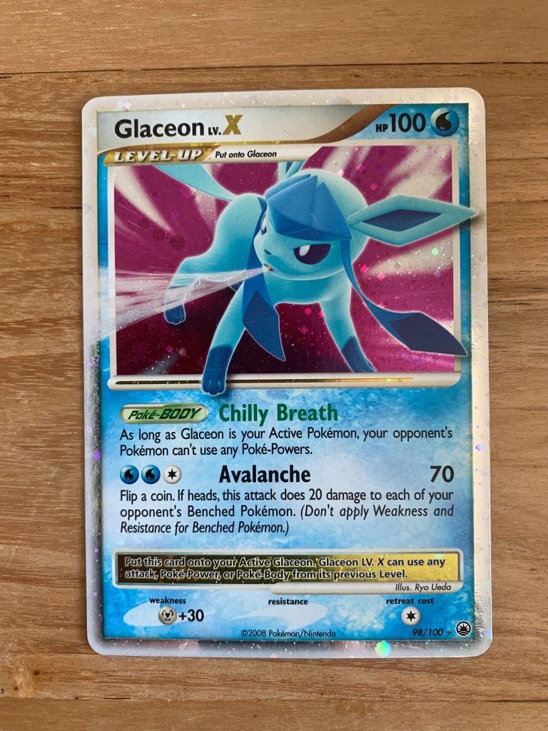 Glaceon lv. X (Majestic Dawn), Ophalen of Verzenden, Nieuw, Losse kaart, Foil