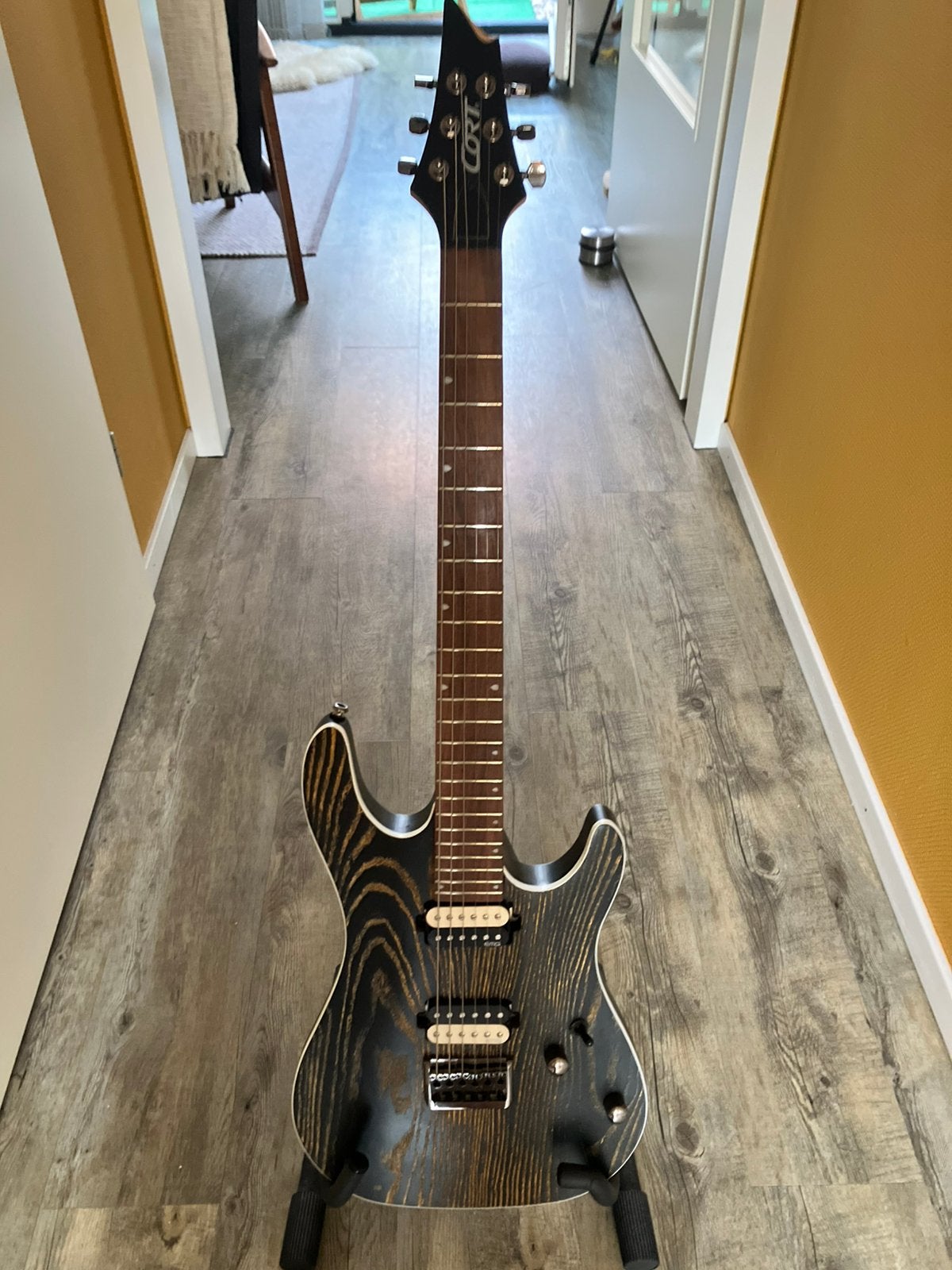 Cort kx300 etched gold gitaar, gloednieuw, Ophalen of Verzenden, Zo goed als nieuw, Solid body, Overige merken
