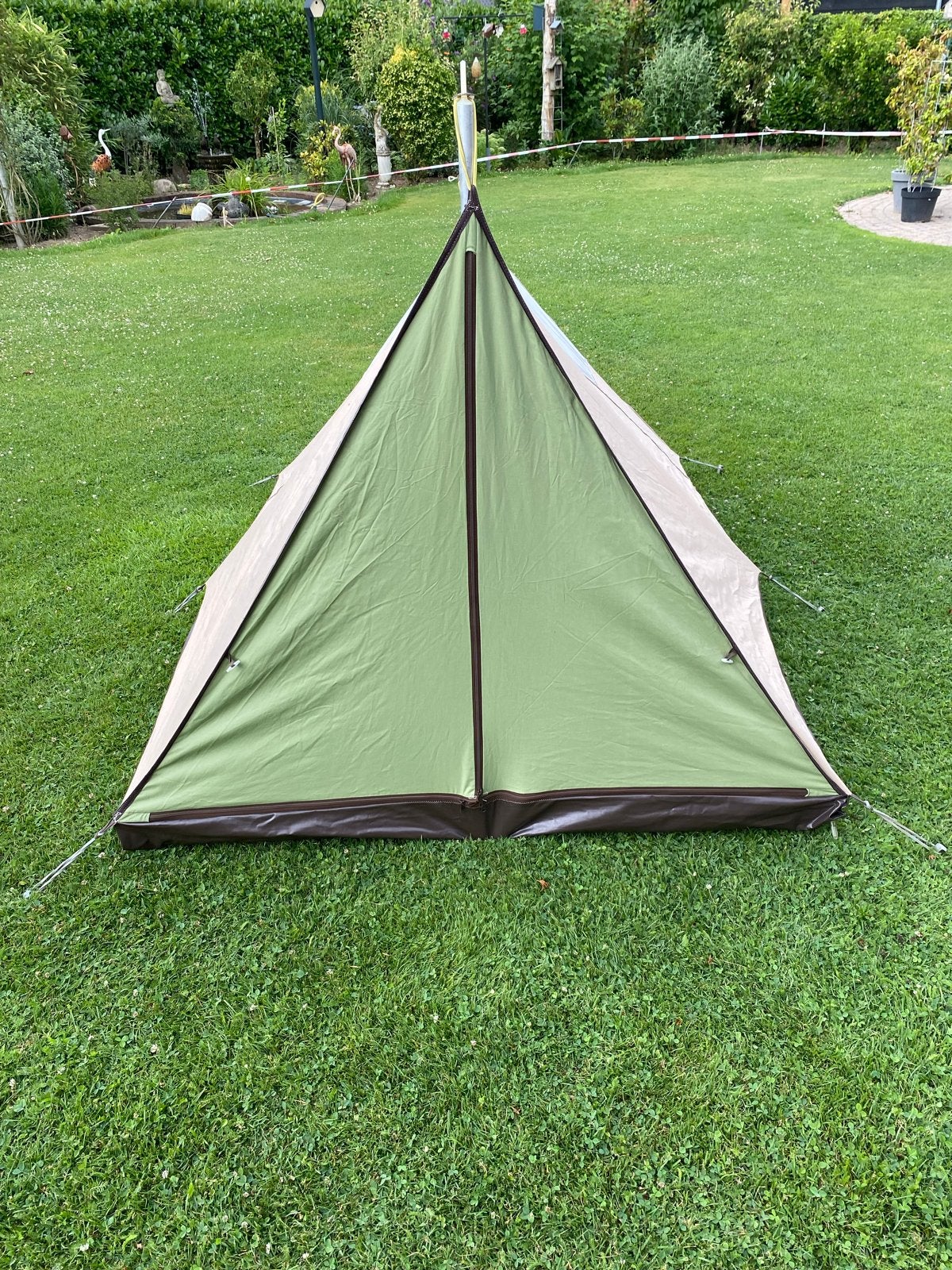 Walker Ten Cate katoenen tent.  ( 2 personen ), Caravans en Kamperen, Tenten, Ophalen of Verzenden, Gebruikt, Tot en met 5