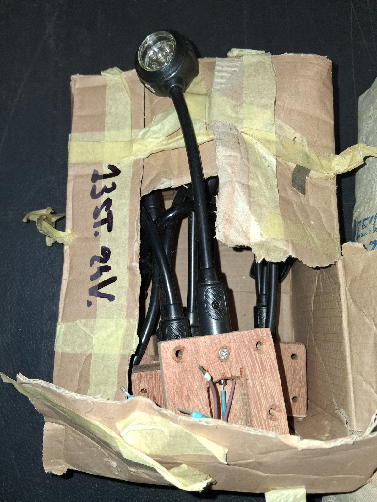 13x 24V LED Leeslampen met Buigbare Nek, Antiek en Kunst, Ophalen of Verzenden