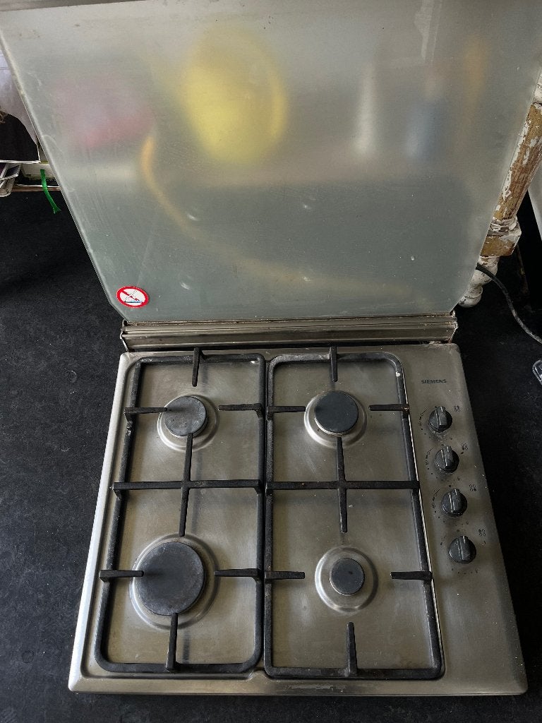 gaskookstel Siemens, Ophalen, Gebruikt, Minder dan 85 cm, 4 kookzones