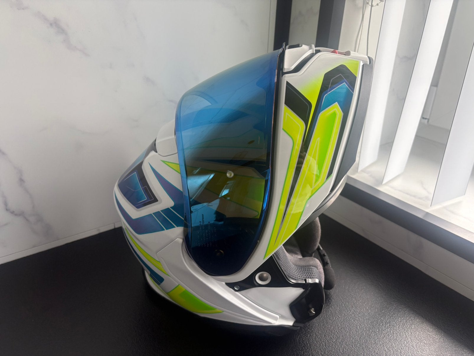 Shoei Neotech 3 TC-3 Anthem + Sena, Systeemhelm, Dames, Ophalen of Verzenden, Shoei
