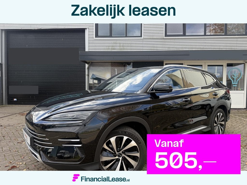 BYD SEAL U 1.5 T DM-i Comfort 125km elektrisch 26,6kwh, Seal U, 4 cilinders, Zwart, Bedrijf