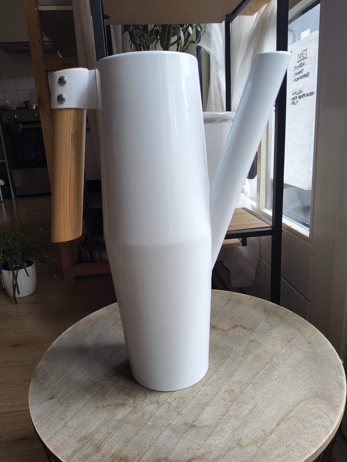 Gieter Ikea Bittergurka 2L., Tuin en Terras, Ophalen of Verzenden, Zo goed als nieuw, Metaal