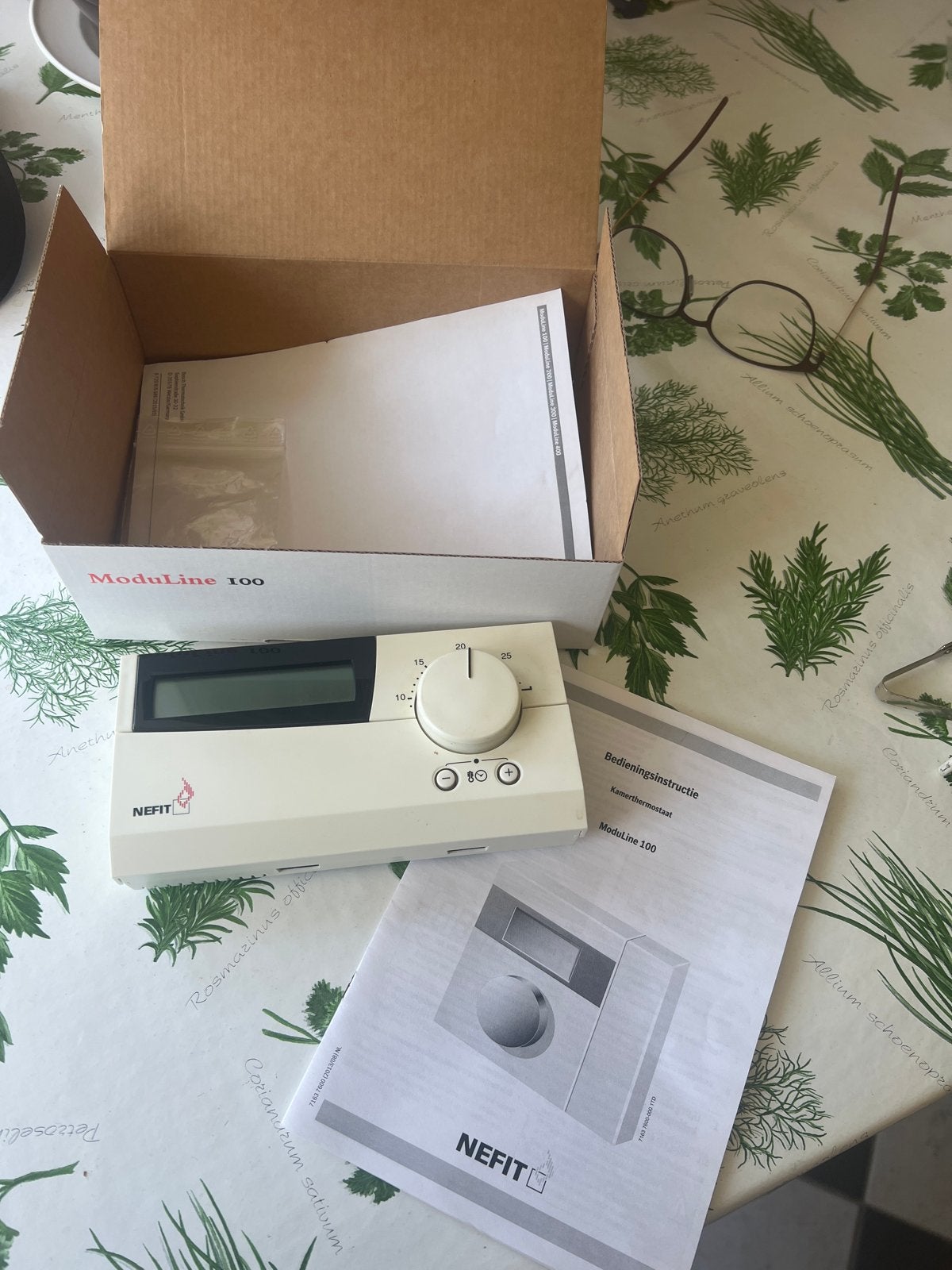 Nefit ModuLine 100 Kamerthermostaat - Zo goed als nieuw, Ophalen of Verzenden, Gebruikt