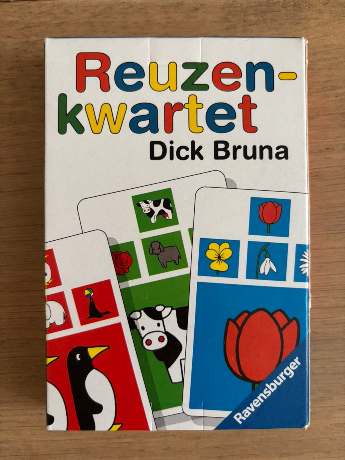 Dick Bruna Reuzenkwartet spel, Ophalen of Verzenden, Zo goed als nieuw, Kwartet(ten)