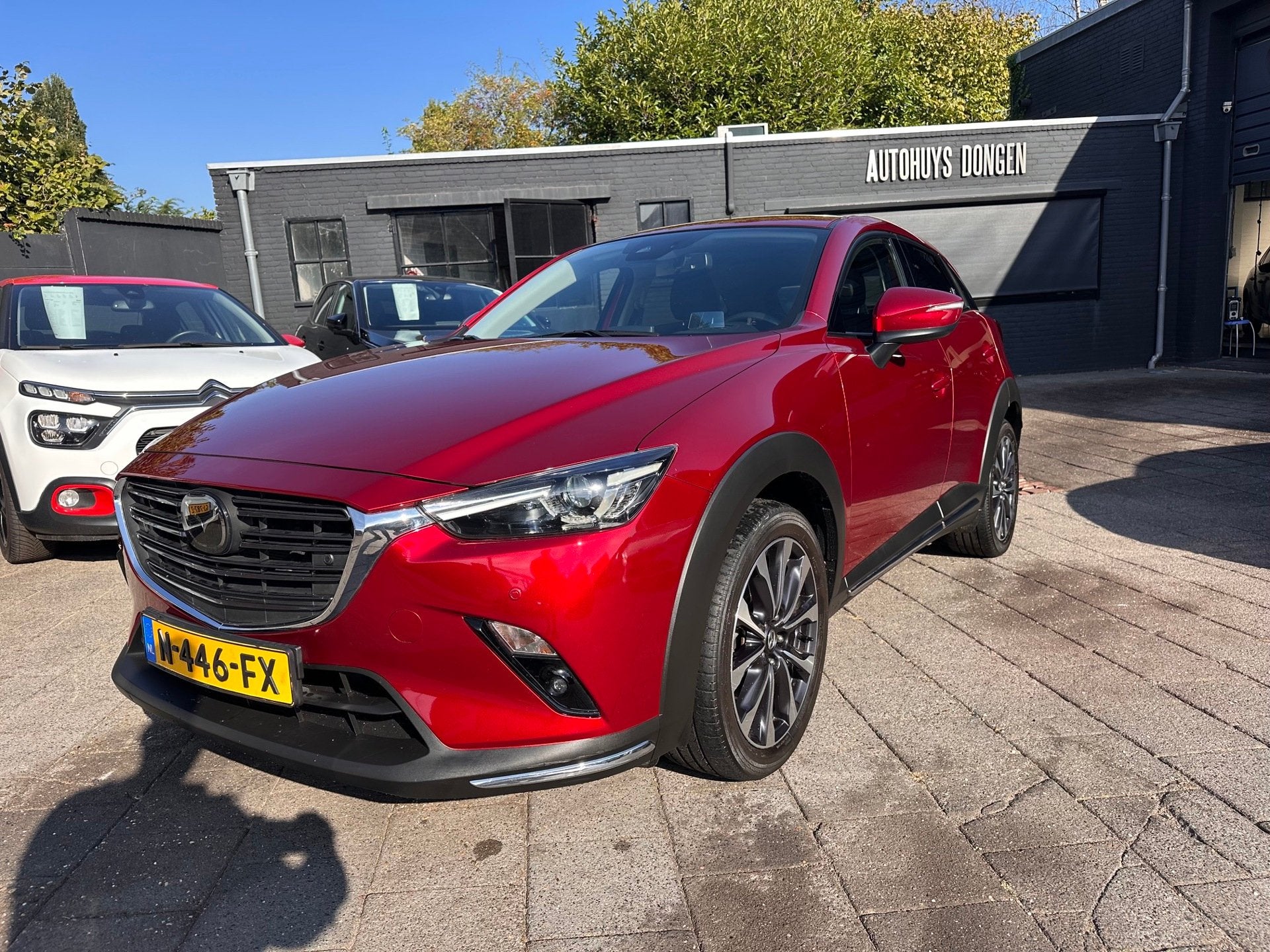 Mazda CX-3 121pk|GT-M Aut|Leder|BOSE|Head-Up|12 Mnd Garantie, Auto's, Gebruikt, 1188 kg, Leder en Stof, SUV of Terreinwagen