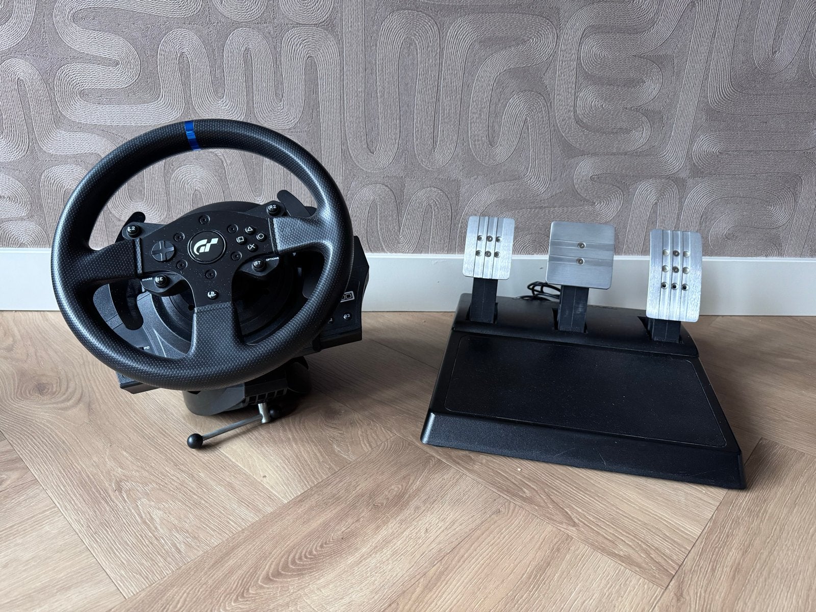 Thrustmaster T300 RS GT Edition racestuur en pedalen, Racestuur, Force feedback, Zo goed als nieuw, Thrustmaster