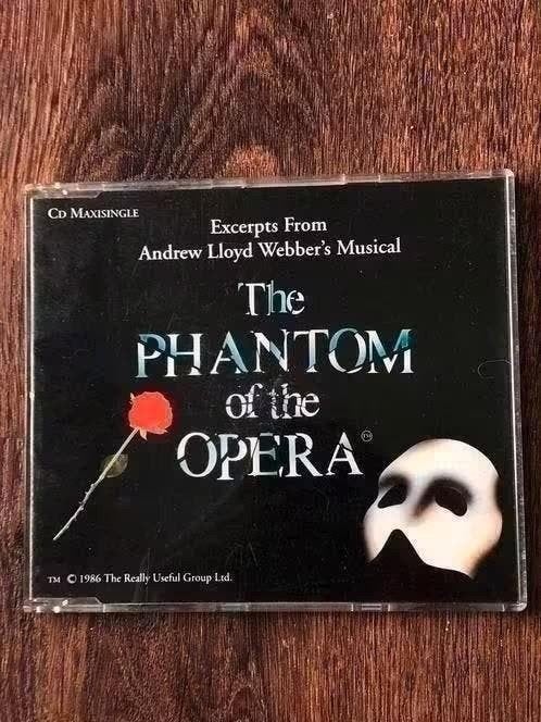 The Phantom of the Opera CD Maxisingle Musical, Musical, Ophalen of Verzenden, Gebruikt, Single