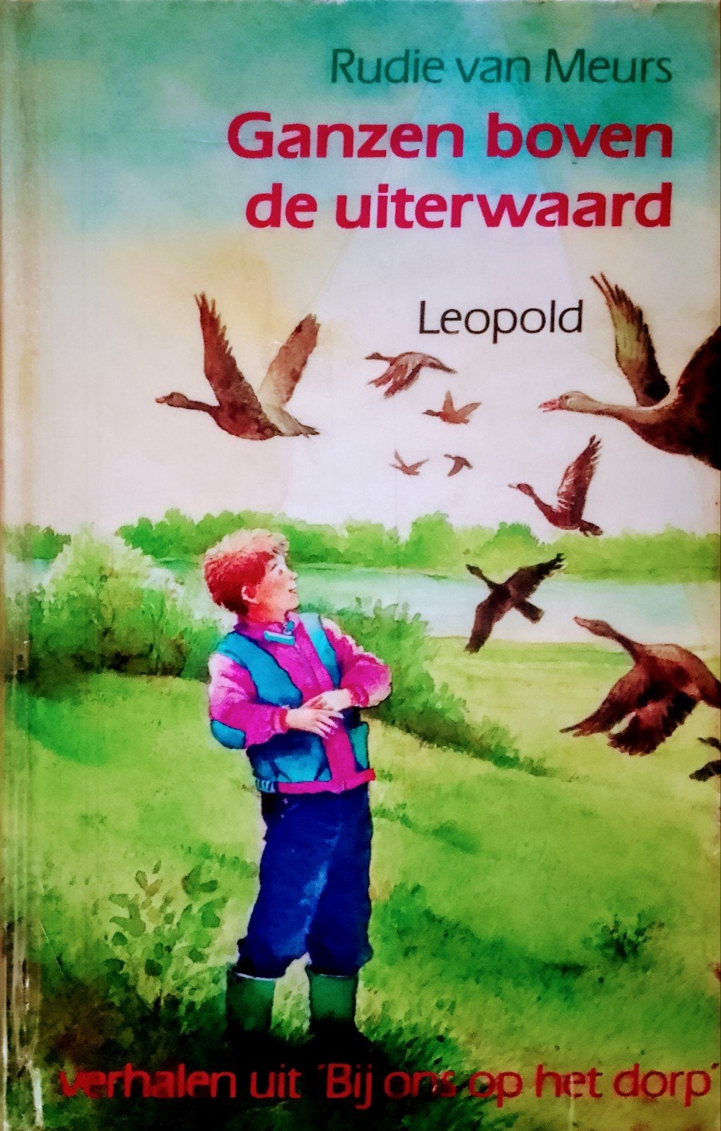 Ganzen Boven De Uiterwaard, Gelezen, Ophalen of Verzenden, Fictie, Rudie Van Meurs.