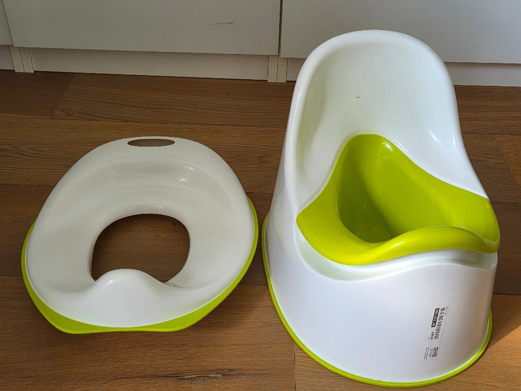Potty, Kinderen en Baby's, Badjes en Verzorging, Ophalen of Verzenden, Zo goed als nieuw, Badzitje of Badring