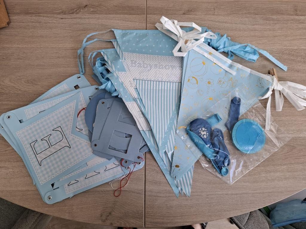 Baby "Het is een jongen" - versiering, Kinderen en Baby's, Kraamcadeaus en Geboorteborden, Ophalen, Zo goed als nieuw