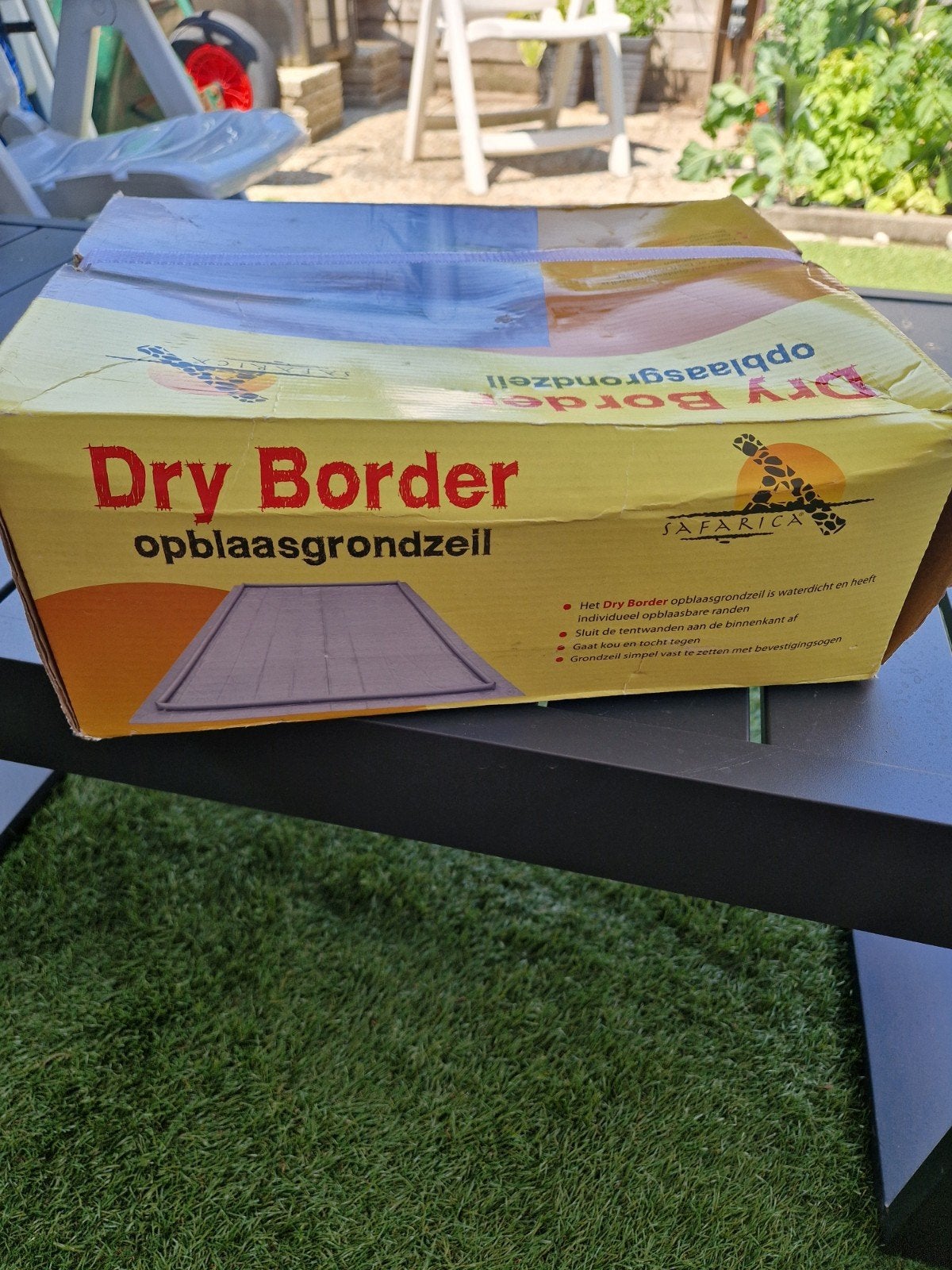 Safarica Dry Border opblaasbaar grondzeil 250x400cm, Ophalen of Verzenden