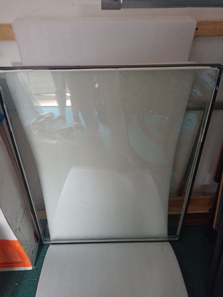 Dubbelglas raam, Ophalen, Gevelraam of Ruit, Gebruikt, Minder dan 80 cm