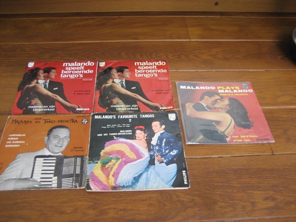 Malando eps collection, Cd's en Dvd's, Vinyl Singles, Gebruikt, 7 inch, Ophalen of Verzenden, EP