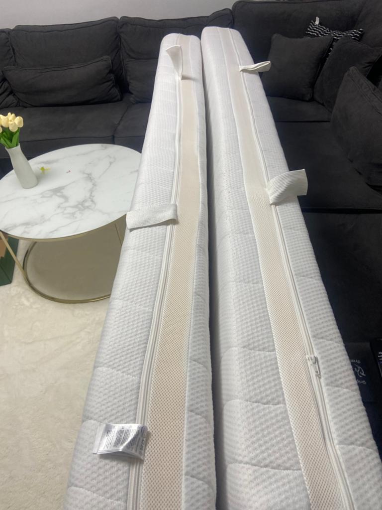 2 Matrassen, Ophalen of Verzenden, Zo goed als nieuw, Eenpersoons, 90 cm