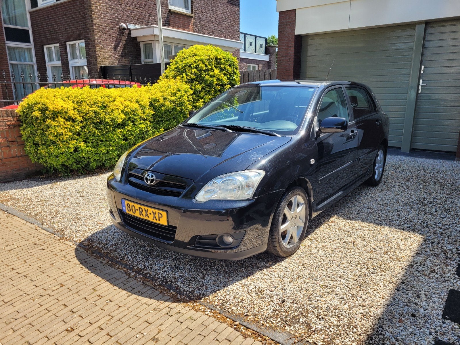 Toyota Corolla 1.6 VVTi 5D Sport 2006, Zwart, 4 cilinders, Corolla, Zwart