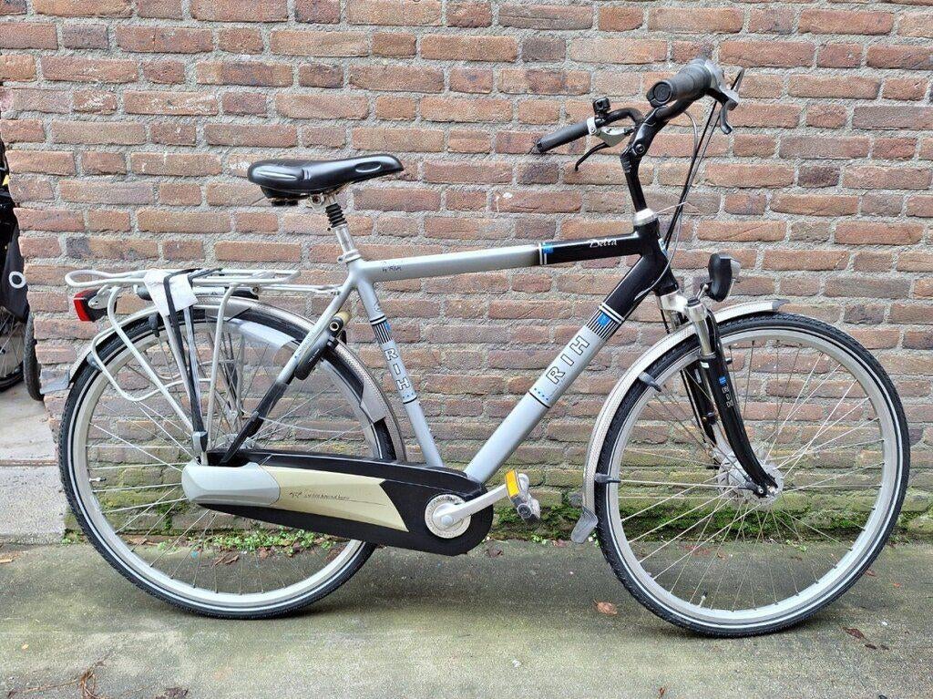 RIH Delta 8 versn. met Rollerbrake (en I-brake) met kabelbed, Gebruikt, Versnellingen, X, 53 tot 57 cm