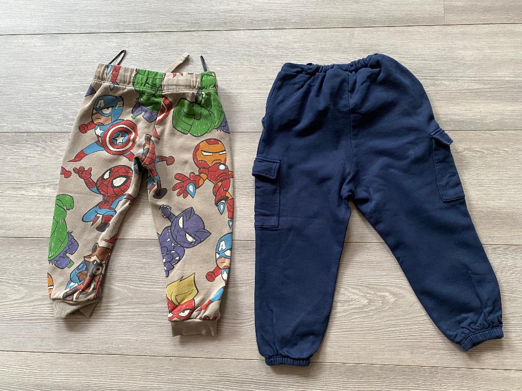 H&M  2 sweatbroekjes maat 92, Kinderen en Baby's, Broek, Gebruikt, H&M, Ophalen of Verzenden