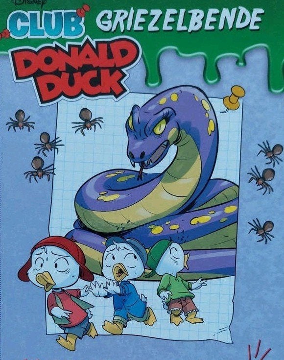 Donald Duck Club Griezelbende - Je Ergste Nachtmerrie!, Ophalen of Verzenden, Zo goed als nieuw, Tommy Greenwald, Fictie algemeen