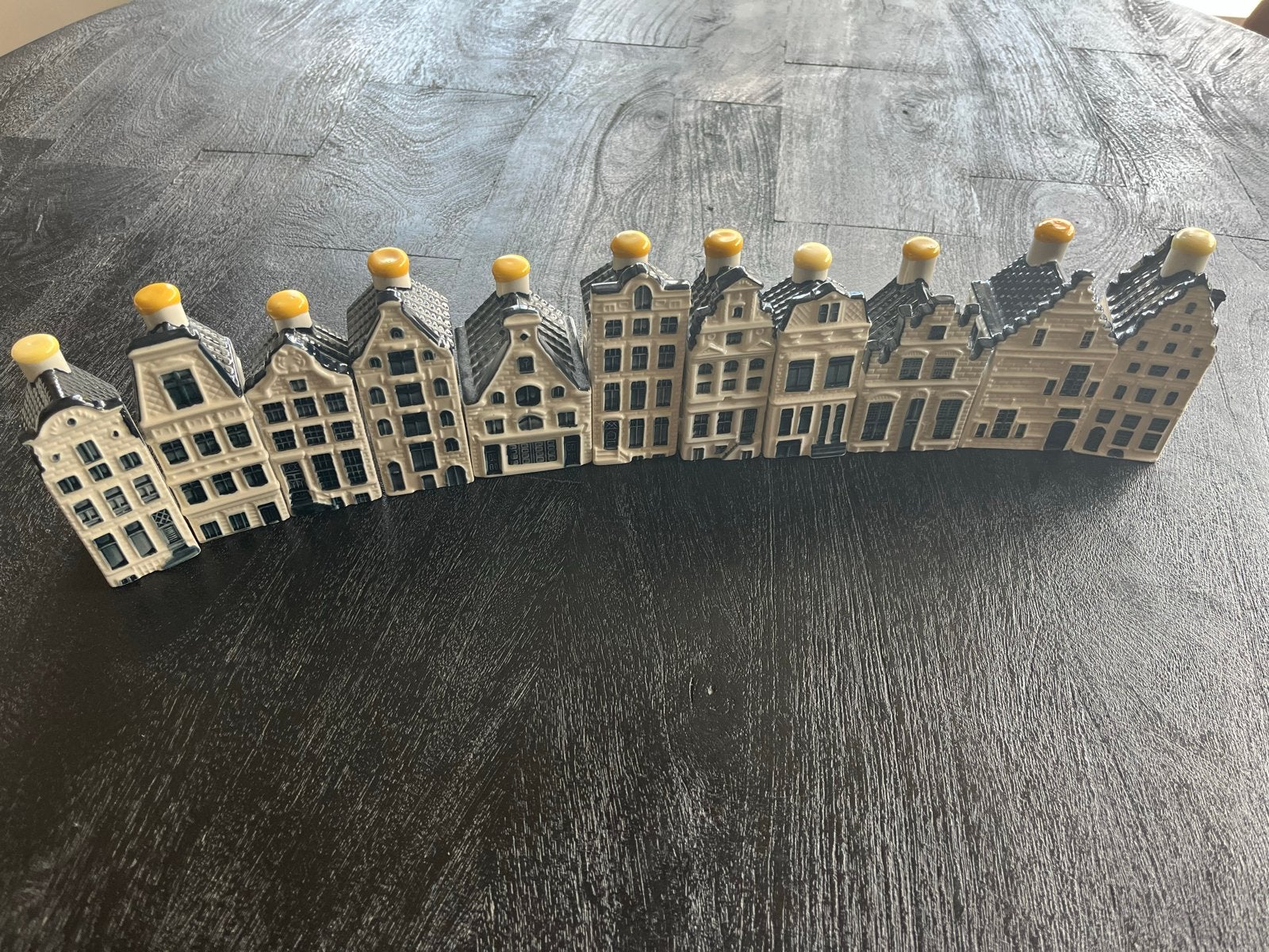 KLM Bols Delfts Blauw Huisjes - Complete Set, Verzamelen, KLM Huisjes, Ophalen of Verzenden, Zo goed als nieuw, 61 t/m 80
