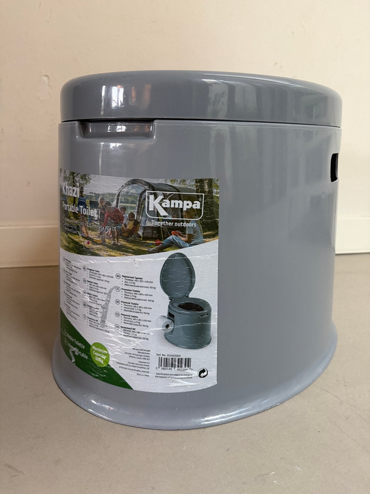 Kampa portable toilet, Ophalen, Zo goed als nieuw