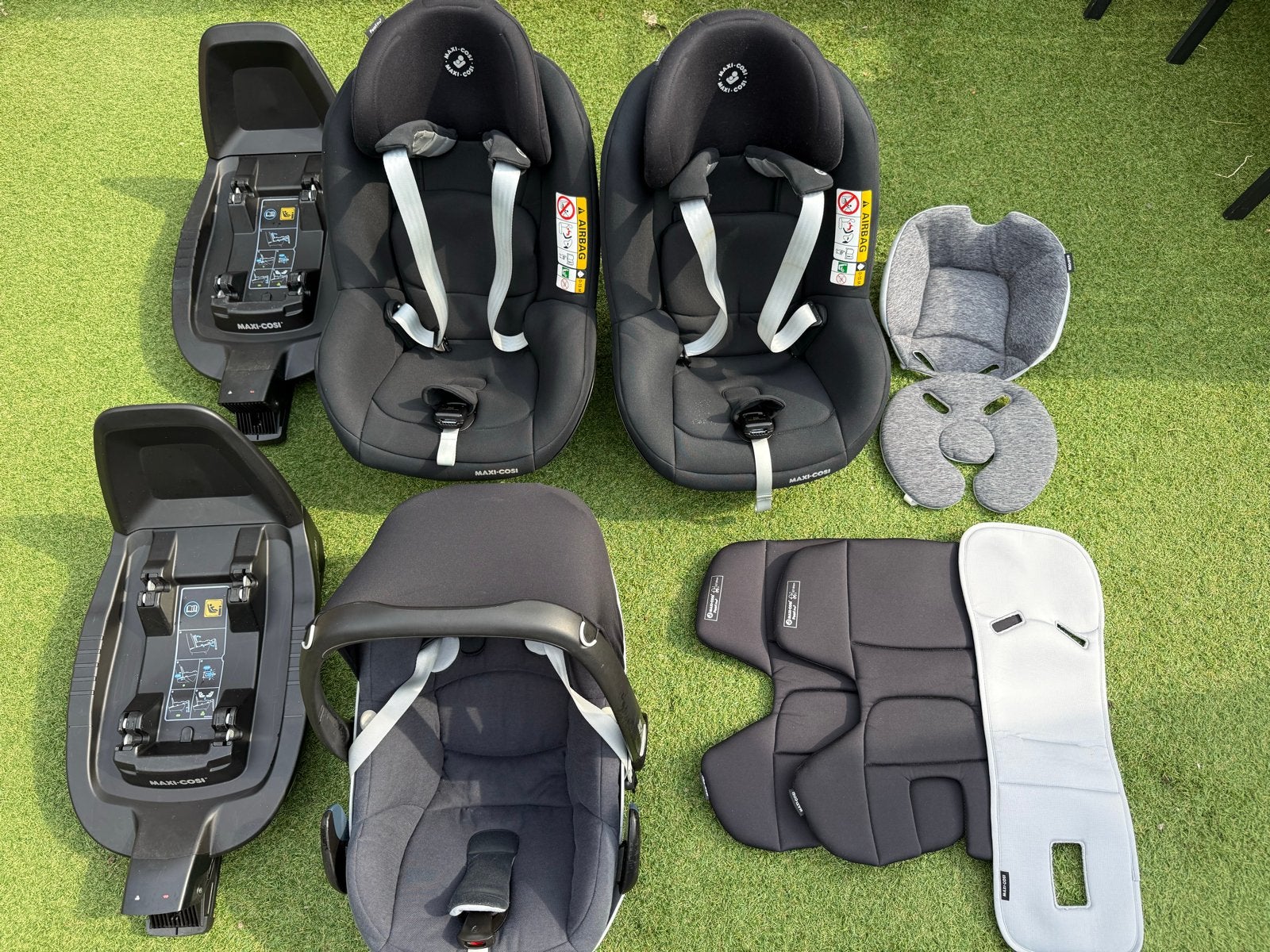Maxi-Cosi autostoeltjes met Isofix bases en maxi-cosi