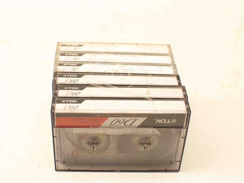 6 DTK cassettebandjes 38119, Ophalen of Verzenden, Gebruikt, Overige genres, 1 bandje