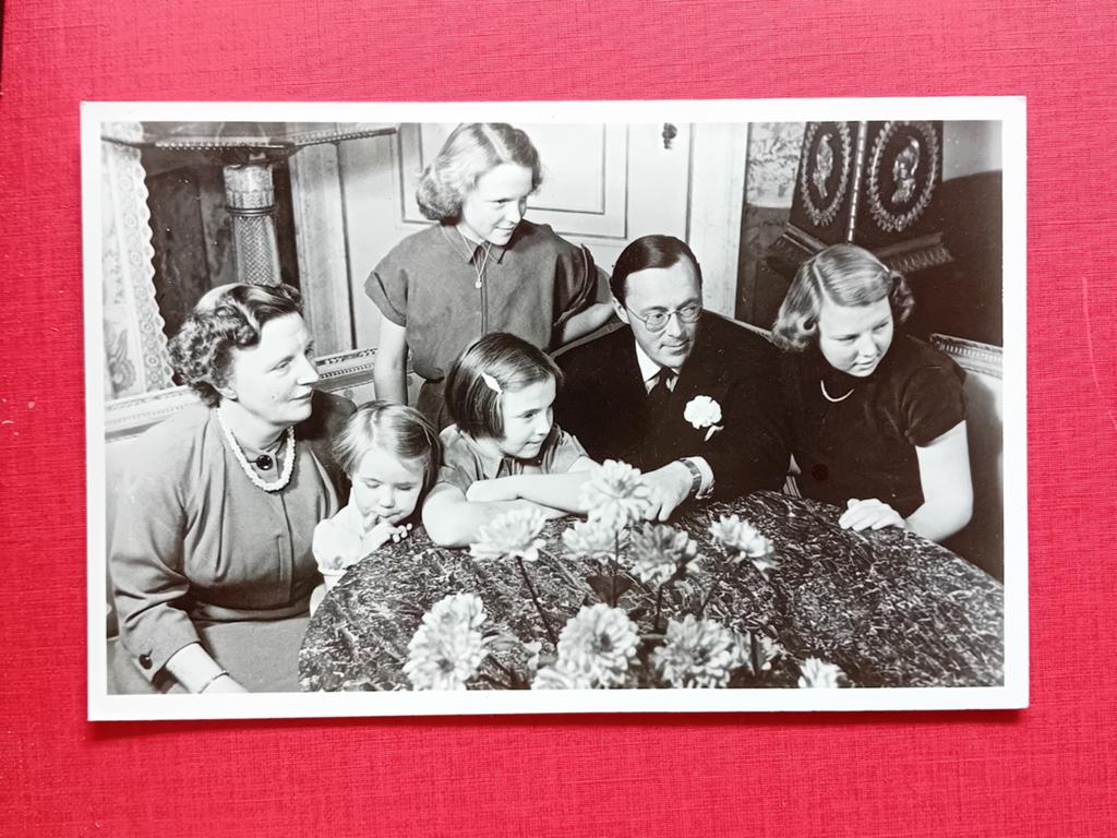 Ansichtkaart Koninklijk Gezin, Ophalen of Verzenden, Zo goed als nieuw, Kaart, Foto of Prent