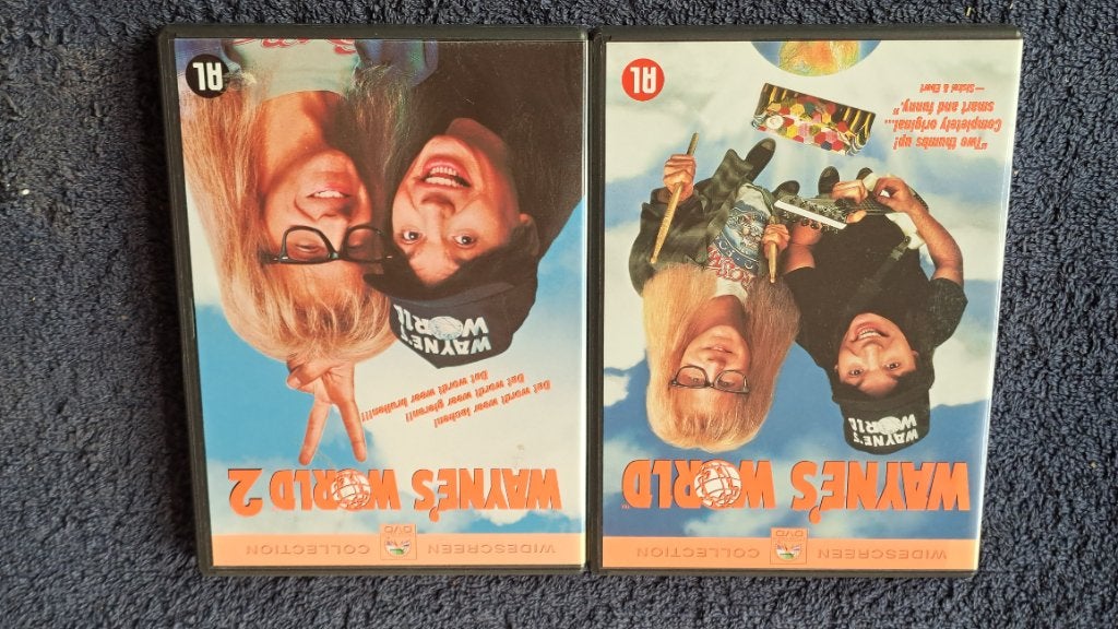 Wayne's World 1 & 2 "Mike Myers", Cd's en Dvd's, Alle leeftijden, Ophalen of Verzenden, Zo goed als nieuw, Actiekomedie