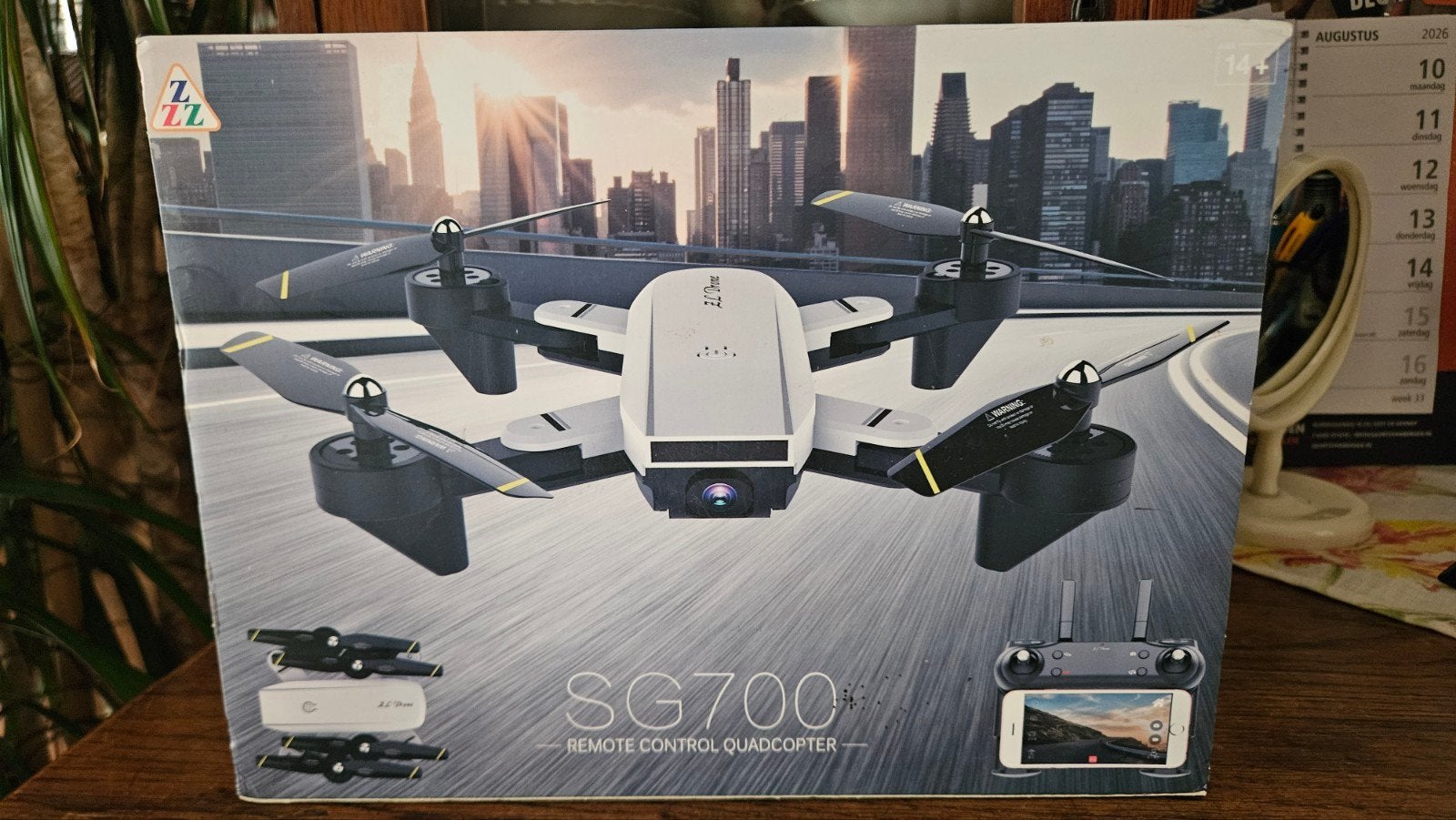 SG700 drone met camera – zo goed als nieuw, compleet, Ophalen of Verzenden, Zo goed als nieuw
