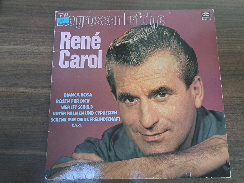 René Carol – Die Grossen Erfolge, Ophalen of Verzenden, Zo goed als nieuw, 12 inch, LP