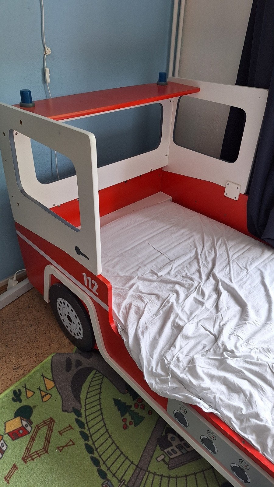 Brandweerbed gratis ophalen, Ophalen, 85 tot 100 cm, Gebruikt, Lattenbodem