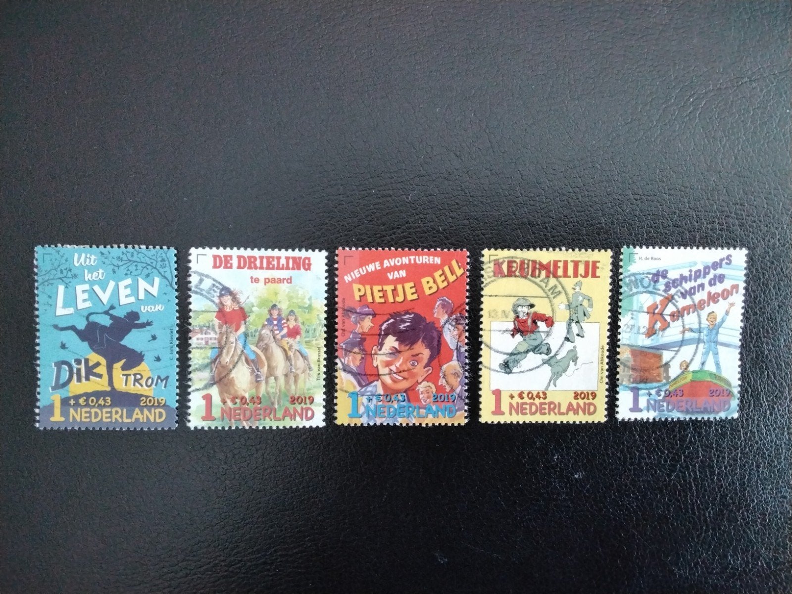 Nederland serie Kinderpostzegels 2019 gestempeld, Verzenden, Na 1940, Gestempeld