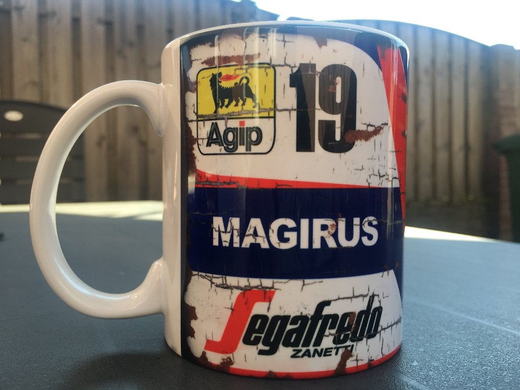 ✅ Ayrton Senna Toleman mok Vintage olie F1 Autosport NIEUW, Ophalen of Verzenden, Nieuw, Formule 1
