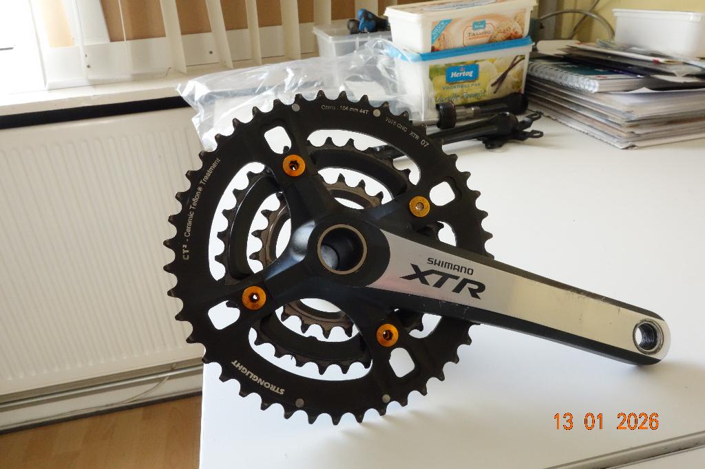 XTR crankstel alleen de rechterkant, Fietsen en Brommers, Fietsonderdelen, Ophalen of Verzenden, Zo goed als nieuw, Mountainbike