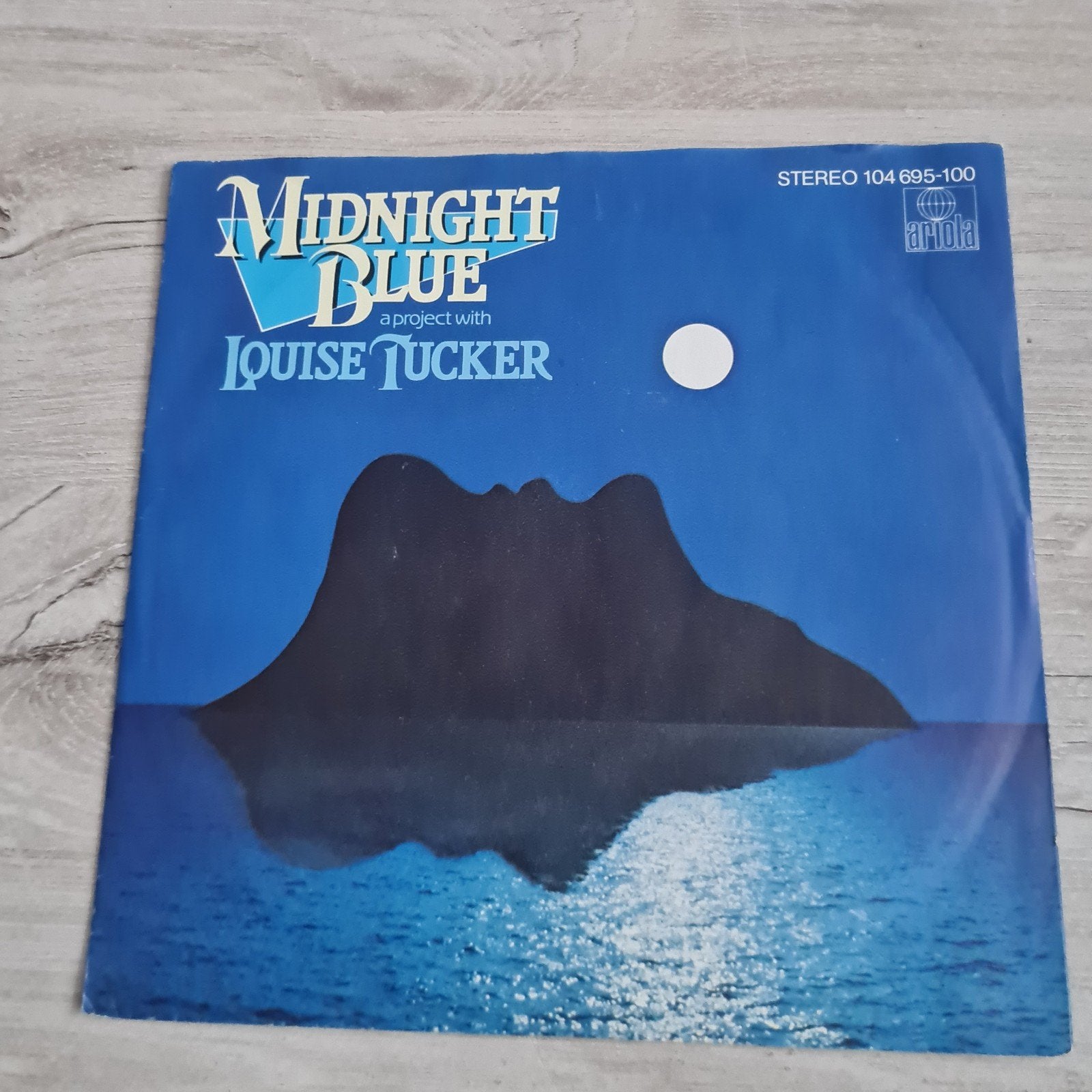Louise Tucker - Midnight Blue (Vinyl Single), Gebruikt, 7 inch, Ophalen of Verzenden, Pop