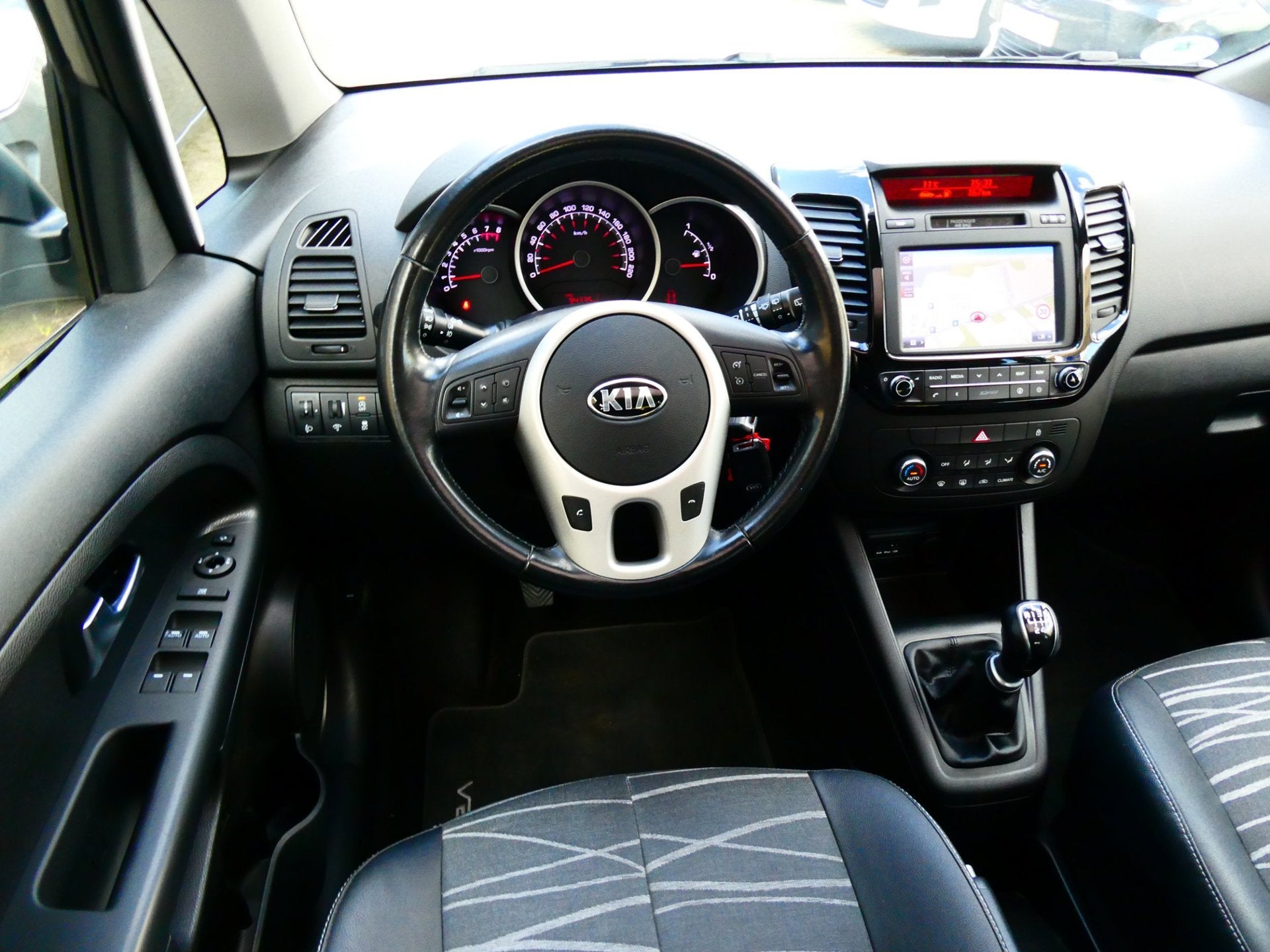 Kia Venga 1.4 CVVT 1e eig. 94.000km. Clima Navi Trekhaak 130, Voorwielaandrijving, Gebruikt, Euro 6, 4 cilinders